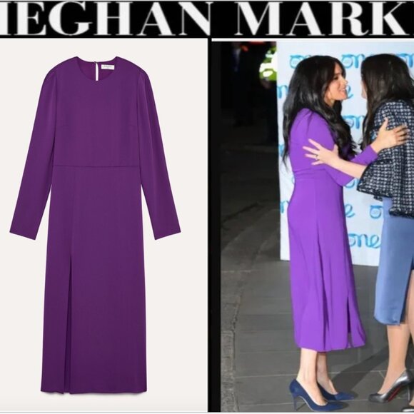 Babaton Aritzia "Maxwell" Dress Açaí Purple  SIZE XXS - Picture 1 of 15